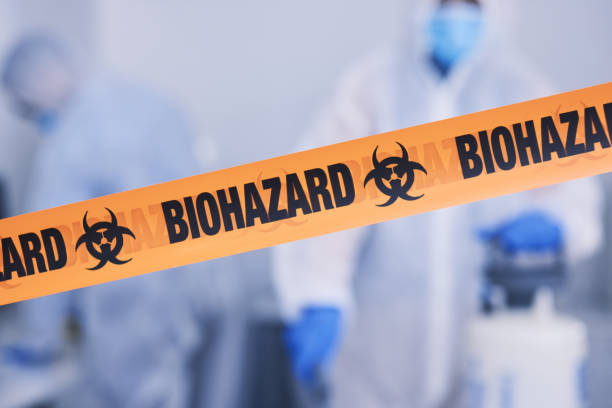 Professional Biohazard Cleanup technician working in Birnamwood, WI